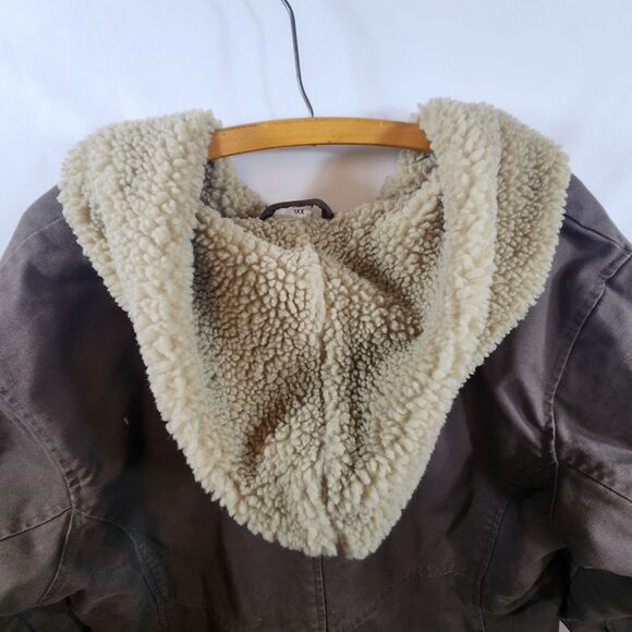 Dri-Duck Coat for Her Jacket Womens Size XXL Brown Hooded Sherpa Lined - Picture 10 of 16